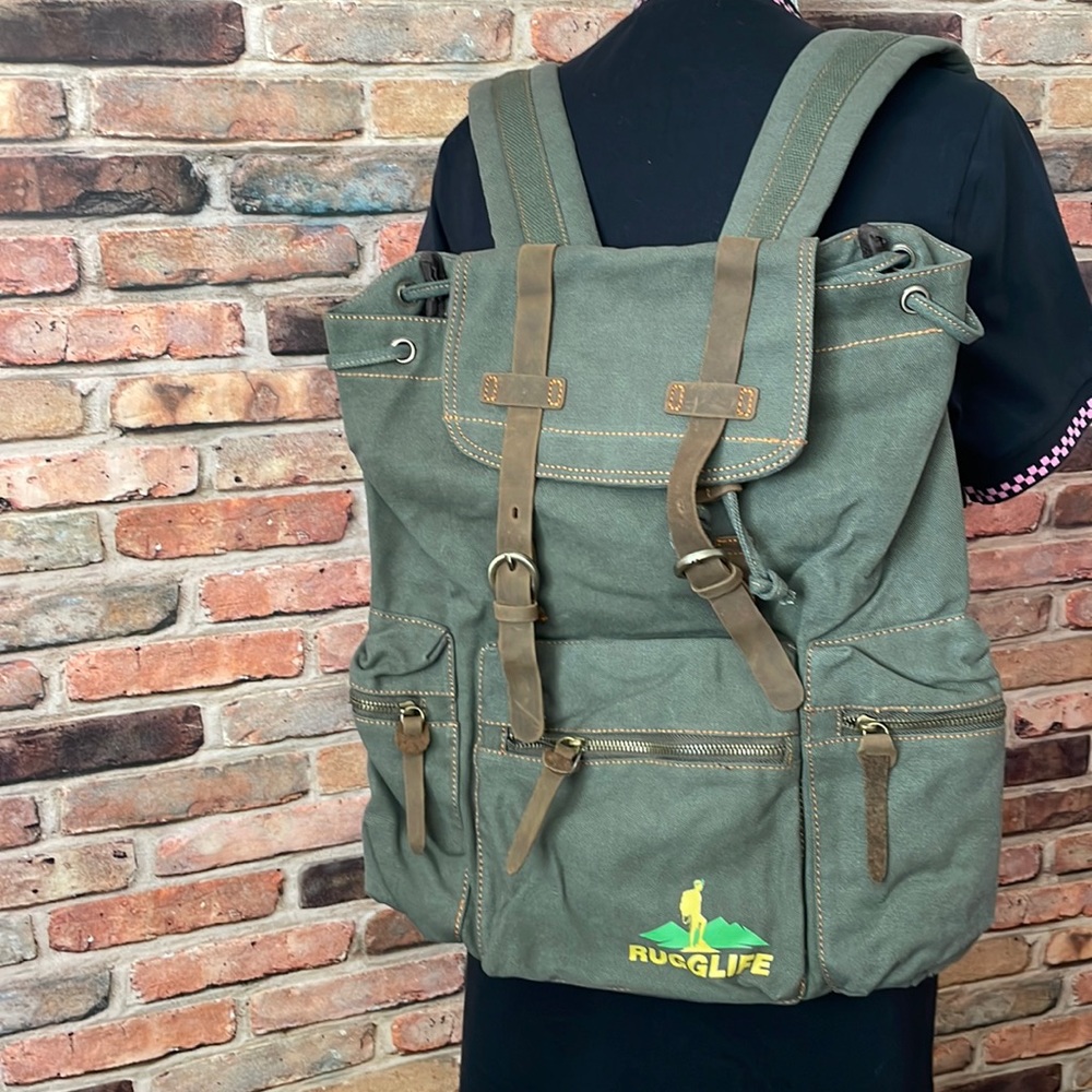 Vintage Canvas Backpack New